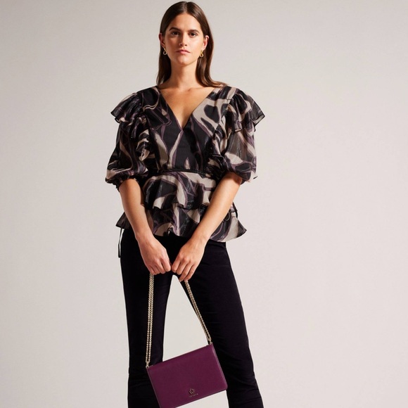 Ted Baker Ruffle blouse - Picture 1 of 4